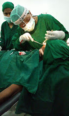 Subha Health ENT doctor performing a clinical procedure